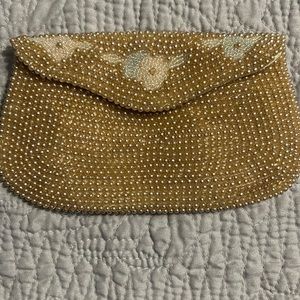 Hand Size Beaded Clutch